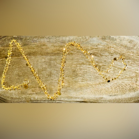 KINSLEY ARMELLE “Maya” Gold Plated Sterling Silver Wrap Bracelet (One Size)… - Picture 5 of 7